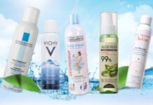 Các loại xịt khoáng tốt nhất hiện nay