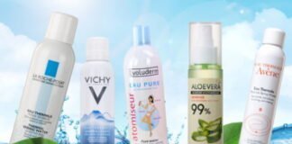 Các loại xịt khoáng tốt nhất hiện nay